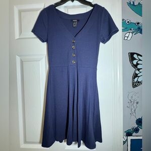 Navy blue dress